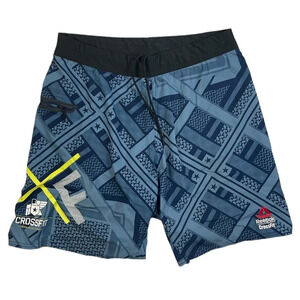 SH486 Mens Reebok CrossFit Athletic Performance Stretch Workout Shorts S